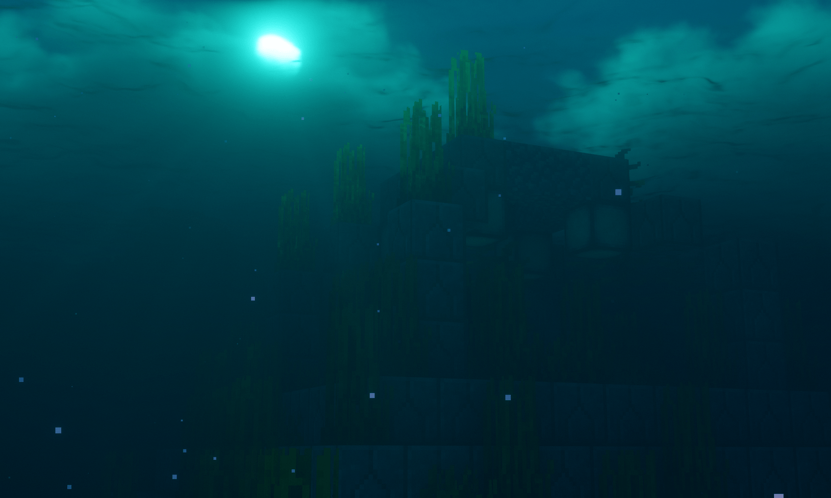 Minecraft ocean underwater